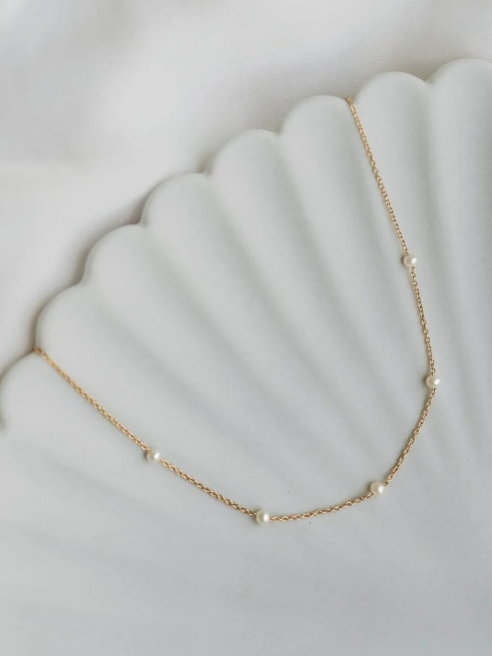 Linjer Pearl Station Necklace - Adara (like new) - Picture 2 of 3